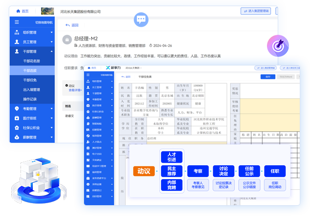 幹部全周期管理